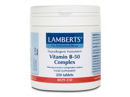 Imagen del producto VITAMIN B50  COMPLEX 60TAB 8029 LAMBERTS