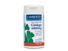 Imagen del producto GINKGO 6000MG 180TAB LS    8542 LAMBERTS