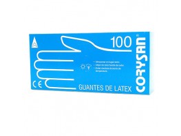 Imagen del producto GUANTES CORYSAN LATEX T/PEQUEÑO 100 UND.