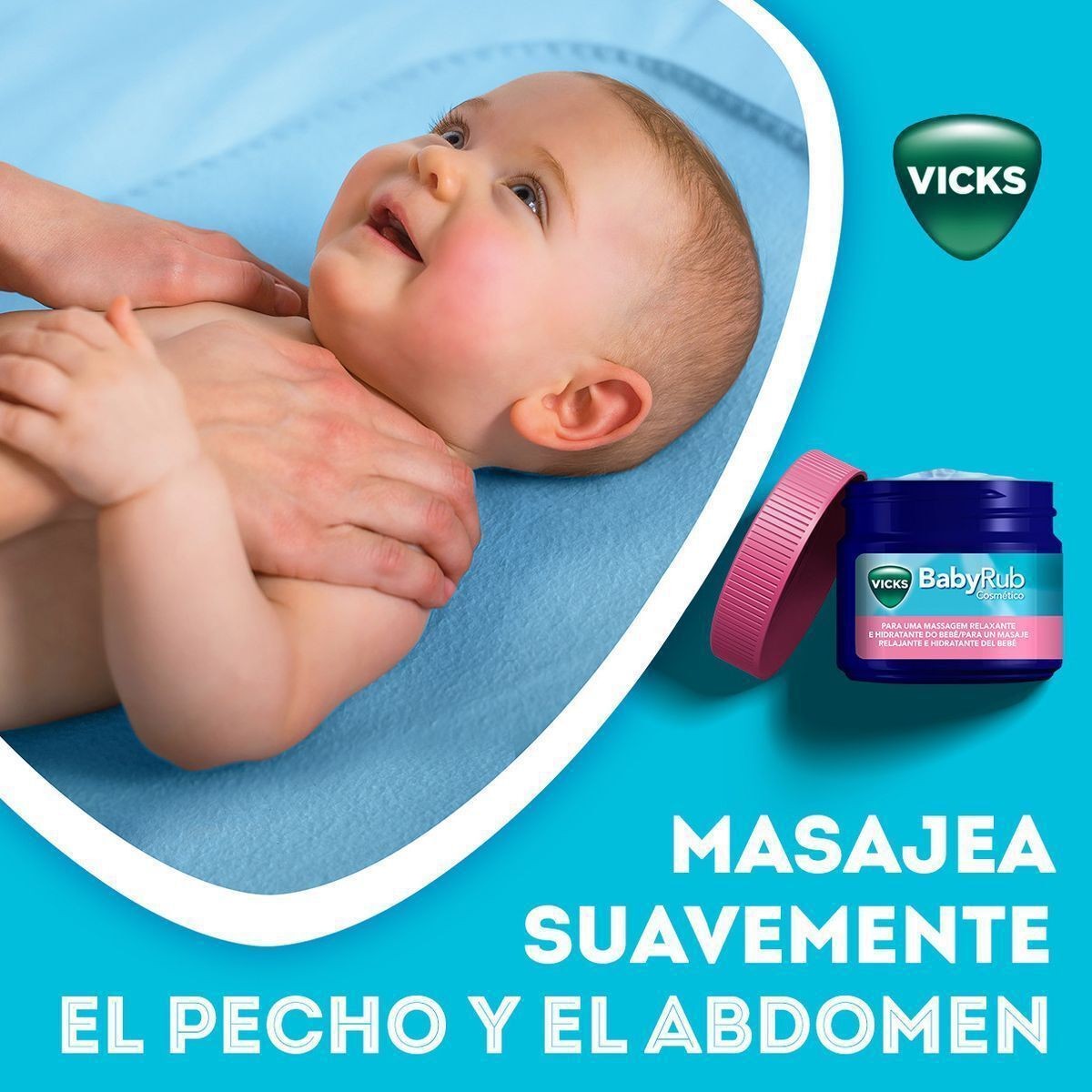 Vicks babyrub balsamo 50g